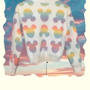 Disney Minnie Mouse Tag with Black and White Text